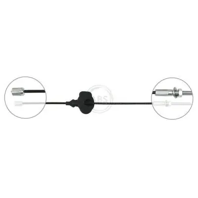 Cable de accionamiento, freno de estacionamiento A.B.S. K17431 Tendencia
